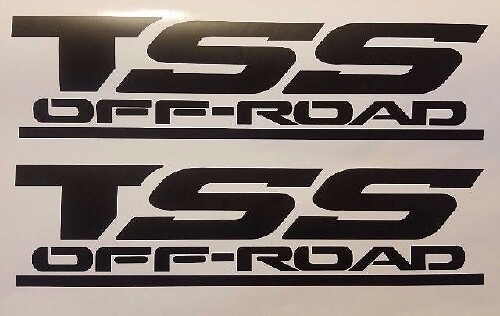 Set di Adesivi in Vinile TSS Off Road per Auto Toyota