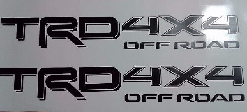 Set di Adesivi in Vinile TRD Stile 4x4 Off Road per Toyota Tacoma e Tundra