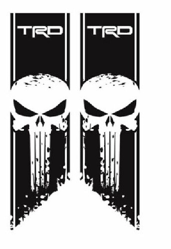 Toyota TRD Tundra Stripes 4X4 sport 2016 2017 Decalcomania Adesivi in ​​Vinile Coppia Decalcomanie