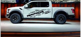 Ford Raptor F150 2x grafiche decalcomanie carrozzeria in vinile adesivi logo qualità premium