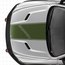 Adesivo in vinile con scritta a contorno personalizzata per cofano Dodge Ram Rebel_3