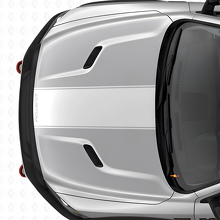 Adesivo in vinile con profilo personalizzato per cofano per Dodge Ram_5