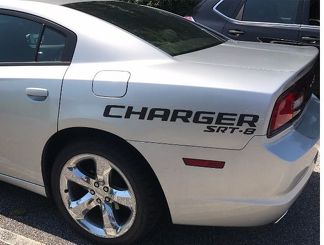 2 SRT-8 Dodge charger parafanghi posteriori decalcomanie in vinile Hemi mopar Grafica logo sport