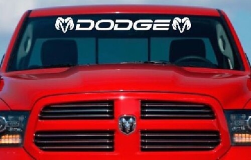 DODGE RAM Parabrezza Vinyl Decal Sticker Custom 40