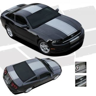 Per FORD MUSTANG Racing Graphics Kit Decalcomanie Trim EE-1780 Emblemi 2013- - 2020