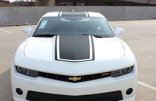 Chevy Camaro Graphics Bee 3 RS & SS Qualsiasi colore vinile Racing Stripes adesivo decalcomania 2014 2015
