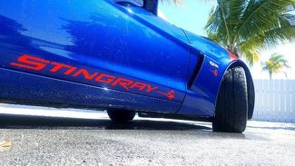Chevy Corvette 2006-- 2020 Z06 Decalcomanie grafiche per porte laterali Stingray