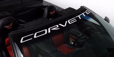 Adesivo in Vinile per Parabrezza Corvette per Chevy Corvette