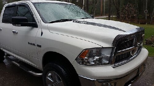 Kit Adesivi in Vinile Hood Spears 5.7 HEMI per Dodge Ram 2009-2018