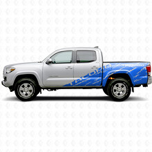 Adesivo in vinile Torn Splash laterale cabina per fiancata Tacoma TRD Pro per Toyota Tacoma 2016-2020_2