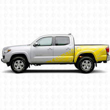 Adesivo in vinile Torn Splash laterale cabina per fiancata Tacoma TRD Pro per Toyota Tacoma 2016-2020_5