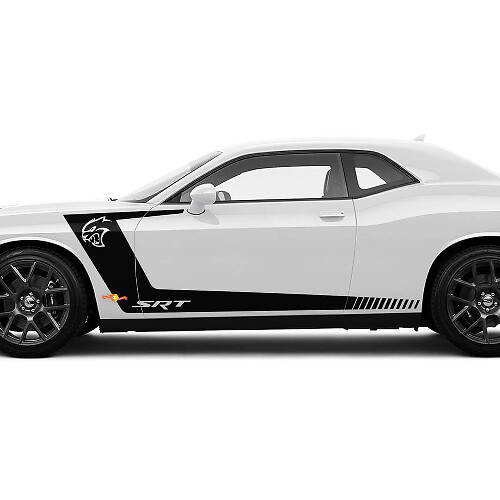 Hellcat Srt C Stripes Accent per Dodge Challenger

