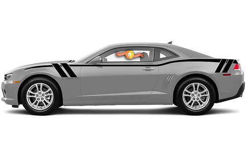 Kit di decalcomanie per adesivi in ​​vinile personalizzati Chevrolet Camaro (2010-2015) - Striscia completa del corpo
