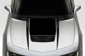Chevrolet Camaro (2010-2015) Kit avvolgente per decalcomanie in vinile personalizzato - Ss Hood Spears