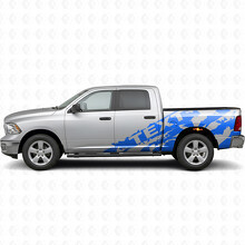 Kit adesivo laterale personalizzato parafango per Dodge Ram 1500-3500 2009–18_2