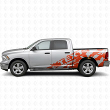 Kit adesivo laterale personalizzato parafango per Dodge Ram 1500-3500 2009–18_4