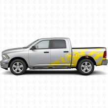 Kit adesivo laterale personalizzato parafango per Dodge Ram 1500-3500 2009–18_5
