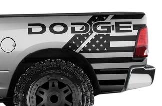DODGE RAM TRUCK 1500/2500/3500 (2009-2018) ADESIVI IN VINILE PERSONALIZZATI - DODGE USA