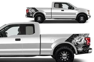 Ford F-150 (2015-2017) Kit decalcomania posteriore in vinile - Drago