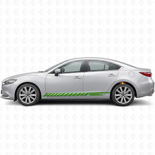 Adesivo in Vinile per Fianchetti a Strisce Racing per Mazda Mazda6_3