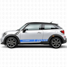 Adesivo laterale in vinile con strisce da corsa con marchio per MINI Paceman_2