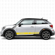 Adesivo laterale in vinile con strisce da corsa con marchio per MINI Paceman_5