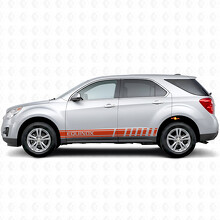 Adesivo in Vinile a Strisce di Accento Brandizzate per il Lato di Chevrolet Equinox_4