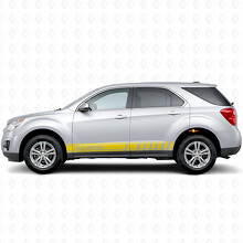 Adesivo in Vinile a Strisce di Accento Brandizzate per il Lato di Chevrolet Equinox_5