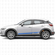Adesivo Vinile a Strisce da Corsa per Porta per Mazda CX-3_2