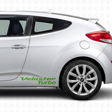 Adesivo in Vinile con Scritta Veloster Turbo per Porta Hyundai Veloster_3