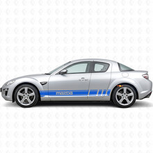 Adesivo Laterale in Vinile a Strisce di Accento Marchiato per Mazda RX-8_2