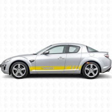 Adesivo Laterale in Vinile a Strisce di Accento Marchiato per Mazda RX-8_5
