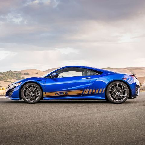 2x grafica a colori multipli Acura NSX simbolo auto da corsa adesivo decalcomania in vinile