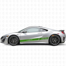 Adesivo in vinile laterale con strisce da corsa per Acura NSX_3
