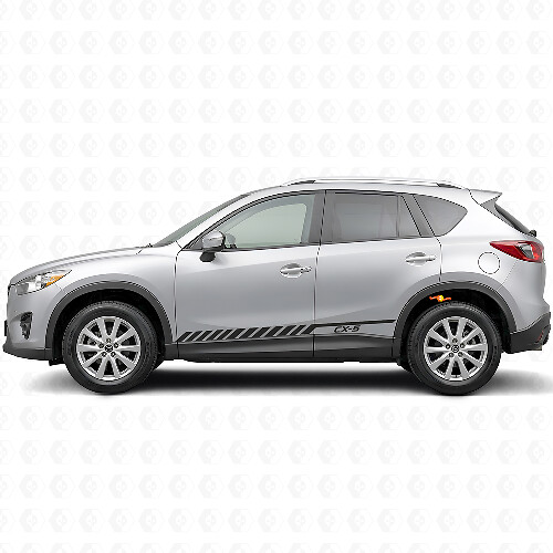 Adesivo in Vinile Laterale Strisce Racing Strobe per Mazda CX-5 2013-2018