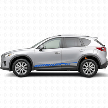 Adesivo in Vinile Laterale Strisce Racing Strobe per Mazda CX-5 2013-2018_2