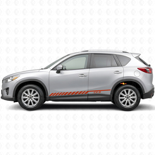 Adesivo in Vinile Laterale Strisce Racing Strobe per Mazda CX-5 2013-2018_4