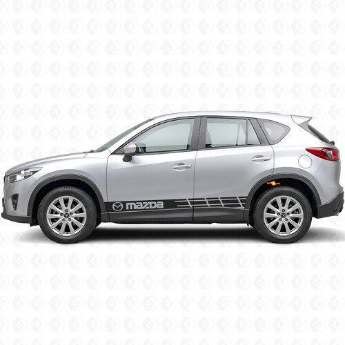 Adesivo Vinile Strisce da Corsa Laterali per Mazda CX-5