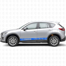Adesivo Vinile Strisce da Corsa Laterali per Mazda CX-5_2