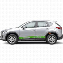 Adesivo Vinile Strisce da Corsa Laterali per Mazda CX-5_3