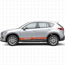 Adesivo Vinile Strisce da Corsa Laterali per Mazda CX-5_4