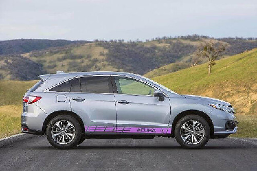 Kit Adesivi in Vinile Strisce Laterali Racing per SUV Acura RDX MDX