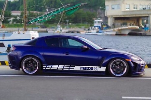 Adesivo per decalcomanie da corsa per auto Mazda CX-3 / Mazda RX-8 con grafica a più colori