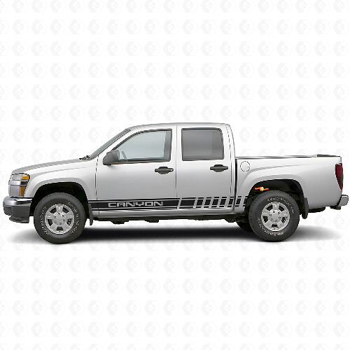 Strisce Decorative Laterali in Vinile Adesivo per GMC Canyon