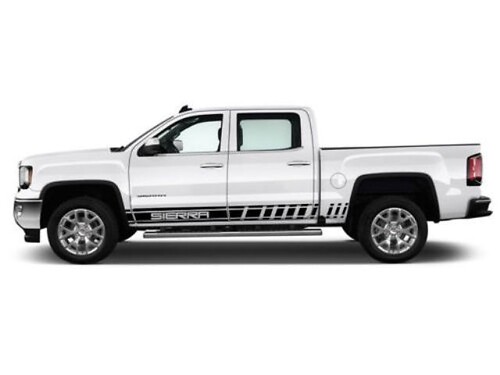 2 strisce grafiche a più colori Sierra 3500 Symbol Car Racing Decal Sticker