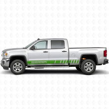 Adesivo Vinile Laterale con Strisce Marchiate per GMC Sierra_3