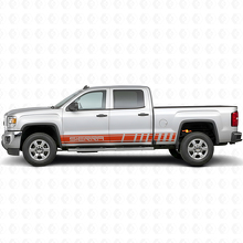 Adesivo Vinile Laterale con Strisce Marchiate per GMC Sierra_4