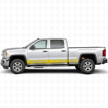 Adesivo Vinile Laterale con Strisce Marchiate per GMC Sierra_5