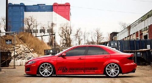 2 adesivi per decalcomanie da corsa per accessori Mazda Speed ​​Performance a più colori