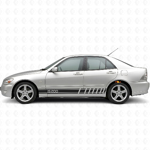 Set Adesivi Strisce Laterali per Lexus IS200